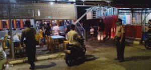 Cegah Penyebaran Virus Corona, Polres Minsel Gencar Bubarkan Keramaian